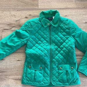 RALPH LAUREN QUILTED JACKET GIRLS LARGE 12-14
